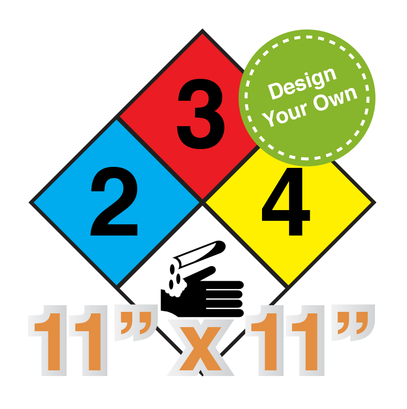 NFPA 704 Safety Sign